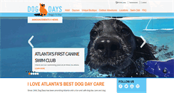Desktop Screenshot of dogdaysatlanta.com